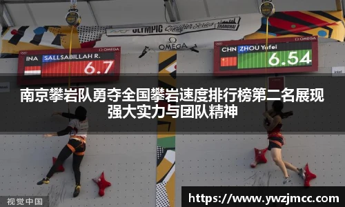 南京攀岩队勇夺全国攀岩速度排行榜第二名展现强大实力与团队精神